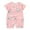 W373-Pink, variant on UAYOTSE Baby Cotton Jacquard Double Button Climbing Suit Is Simple and Fashionable,Sizes 0-6 Months
