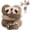 Brown-sloth, variant on MorisMos Freezable & Microwavable Sloth Stuffed Animals Duo,Heating Pads Plushies,Long-Arms Hugging Sloth Plush Toys