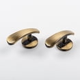 thumbnail image 4 of Curtain Backs,2 PCS Alloy Curtain Holdbacks Back Hooks Wall Mounted Coat Hanger Set, 4 of 9