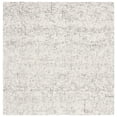 thumbnail image 2 of SAFAVIEH Abstract Ethelyn Solid Area Rug, Gray/Ivory, 6' x 6' Square, 2 of 10