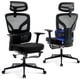 thumbnail image 2 of Yeshouse Silla de oficina ergonómica de malla con respaldo alto, lumbar ajustable, reposabrazos 3D, reposacabezas y reclinación, silla de escritorio giratoria y transpirable, 2 of 9