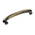 thumbnail image 3 of Utopia Alley HW265PLAB021 Roma Antique Brass Cabinet Pull  3.8 inch Center to Center, 3 of 7
