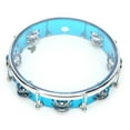 thumbnail image 2 of Tambourine, Adjustable 10in Percussion Jingles Crisp Sound Portable  For Playing Red,Blue, 2 of 8
