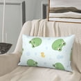 thumbnail image 5 of Balery Kawaii Frogs Bedding Queen Pillow Cases - Envelope Closure - Soft Brushed Microfiber Fabric - Shrinkage and Fade Resistant Pillow Cases-16"x24", 5 of 6