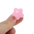 thumbnail image 3 of Unique Bargains 1 Pair Shoelace Charms Sparkly Chubby Star Decorative Shoe Clips Pink, 3 of 5