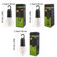 thumbnail image 2 of Maojin Bombillas portátiles para acampar al aire libre, luz para tienda de campaña con cable de carga tipo C, 8 horas de duración de la batería Lámpara para acampar a prueba de agua para equipo, 2 of 5