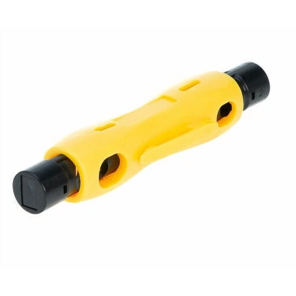 Catv Coaxial Cable Stripper Coax Wire Stripping Tool 2 Blades For Rg6 Rg59 Rg11