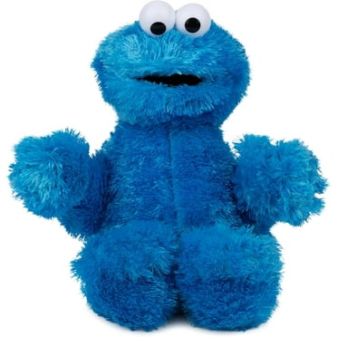 Sesame Street Official Cookie Monster Muppet Plush, Premium Plush Toy, Blue, 12”