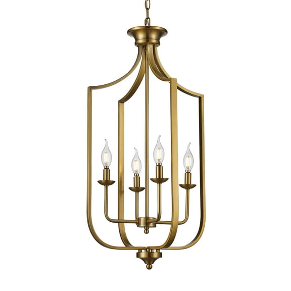 Trans Globe Lighting 11216 Hillcrest 4 Light 16" Wide Pendant - Gold