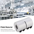thumbnail image 4 of Acoplamiento Rígido, Rosca M4 Acoplamiento De Ciruela Desmontable De Velocidad Máxima De 14000 Rpm Para Máquinas CNC, 4 of 8