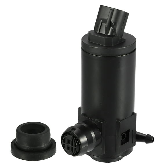 Windshield Washer Motor Pump Replacement Fit for Kia Cadenza 98510-C1000 Black 1 Pcs