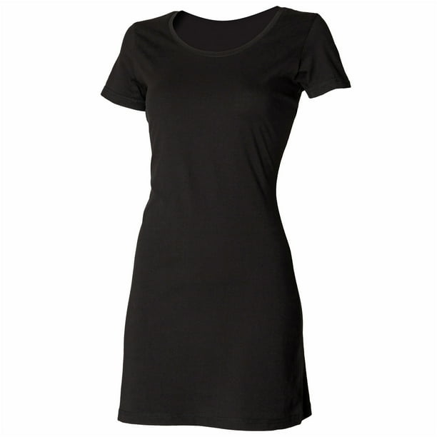 Black t shirt dress walmart 2025