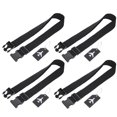 thumbnail image 2 of Shisuyan Luggage Bands Black 1 Set 3.5x2x0.2in, 2 of 8