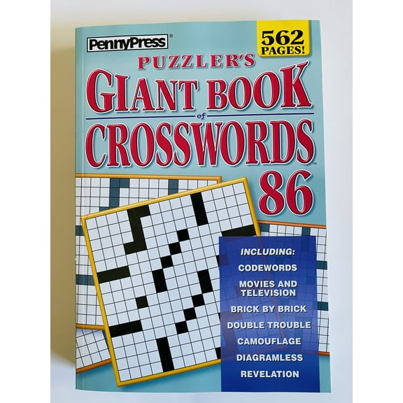 Volume 86 of Penny Press Puzzlers Giant Book of Crossword Puzzles