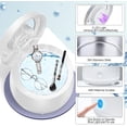 thumbnail image 2 of Ultrasonic Retainer Cleaner,3-Minute Deep Clean Ultrasonic Denture Cleaner Machine,One-Touch Operation Ultrasonic Cleaner for Retainers, Mouth Guards, Braces,Toothbrush Heads, 2 of 2