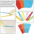 thumbnail image 3 of 50 PCS Large Eye Plastic Needles,2.7Inch/7cm Learning Needles, Safety Plastic Lacing Needles for Kids and Sewing Handmade Crafts(Random Color), 3 of 7
