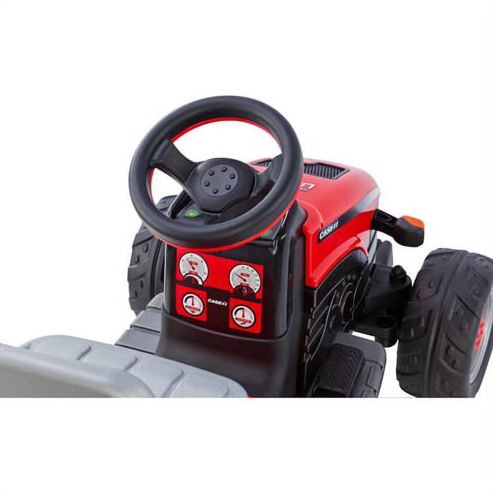 Peg perego red tractor outlet