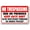 Warning Sign 5, variant on Warning Sign No Trespassing Dog On Premises Keep Gate Shut - 12×8 Inches, Rust-Proof Aluminum, Yards Private Properties Facility Entrances Decor