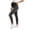 Black, variant on BRGZLK Maternity Jeans Pants Summer Trendy High Waist Belly Support Slim Stretch Pregnancy Casual Fitted Slimming Distressed Denim Pants Dark Blue L