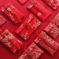 thumbnail image 3 of Brocade Red Envelope Personality Money Pocket New Year's Blessing bag Chinese Wedding Birthday Spring Festival Million Hongbao, 3 of 5