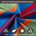 thumbnail image 5 of CHULIM Brazilian-Style 2-Person Hammock with Tree Straps,94.5in L x 63in W,450lbs Capacity-Bule Stripe, 5 of 6