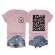 thumbnail image 2 of Gibobby Camisetas Mujer Manga Corta Blusas gasa con cuello redondo y manga 3/4 para mujer(Oro Rosa,CH), 2 of 4