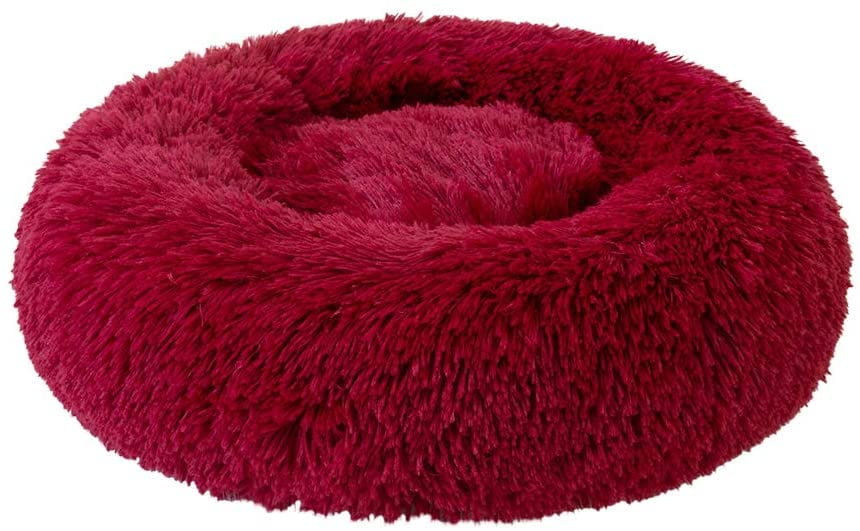 donut shaped dog bed