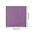 thumbnail image 2 of INSPIRE CHIC Men's Pocket Square Linen Textured Solid Color Woven Handkerchiefs with Trim Purple One Size, 2 of 4