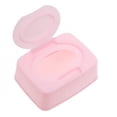 thumbnail image 5 of BPPEG Dryer Sheet Dispenser Pink Baby Wipes Container for Easy Access Travel Wipes Case Wipe Warmer And Baby Wet Wipes Dispenser 1Pcs, 5 of 8