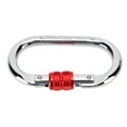 thumbnail image 2 of BOKYAN 25KN O‑Ring Spring‑Loaded Climbing Carabiner – Smooth Curve, High Strength, 25KN Vertical, 9KN Horizontal, Ideal for Backpackers & Hikers, 2 of 7