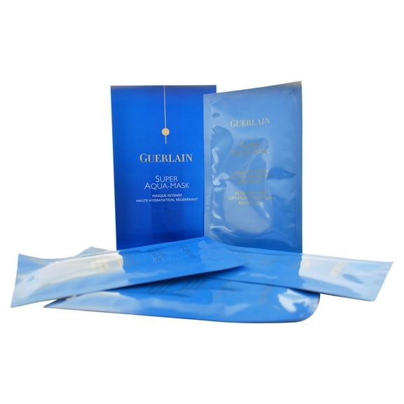 Guerlain Super Aqua-Face Mask (Sheet Face Mask), 6 Ct