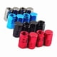 thumbnail image 2 of 4pcs Auto Alloy Tire Wheel Hub Valve Dust Cap Explosion-proof Valve (blue) zhangyuxiang LED, 2 of 2