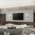 thumbnail image 2 of WAC Lighting Blake 5" LED 3000K Transitional Metal Wall Sconce in Black, 2 of 5