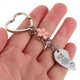 thumbnail image 3 of unbranded 1Par Llaveros Pareja Inoxidable Corazón Funcional Llavero Y Colgante Para Bolsos, 3 of 8