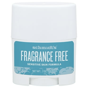 Schmidt's Deodorant Fragrance-Free Sensitive Skin Deodorant .7 oz