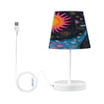 thumbnail image 2 of YAZAOO Table Lamp Creative Sunlit Sorcery Pattern Simple Pattern Night Light, 2 of 8