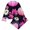 r-131Hot Pink50, variant on HAYIMI Child Girls Halloween Print Pajama Sleepwear Loungewear 2 Piece Long Sleeve Lapel Button Down Shirt and Pants Stylish Nightwear