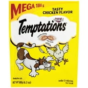 Angle View: Temptations Chicken Flavor Cat Treats