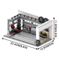 thumbnail image 7 of MOOXI City Auto Repair Shop Building Set, Classic Creative Building Blocks Children Kit,Gifts for Kids(494pcs), 7 of 7