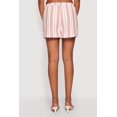 thumbnail image 4 of Women's High Waisted Striped Casual Shorts, 4 of 4