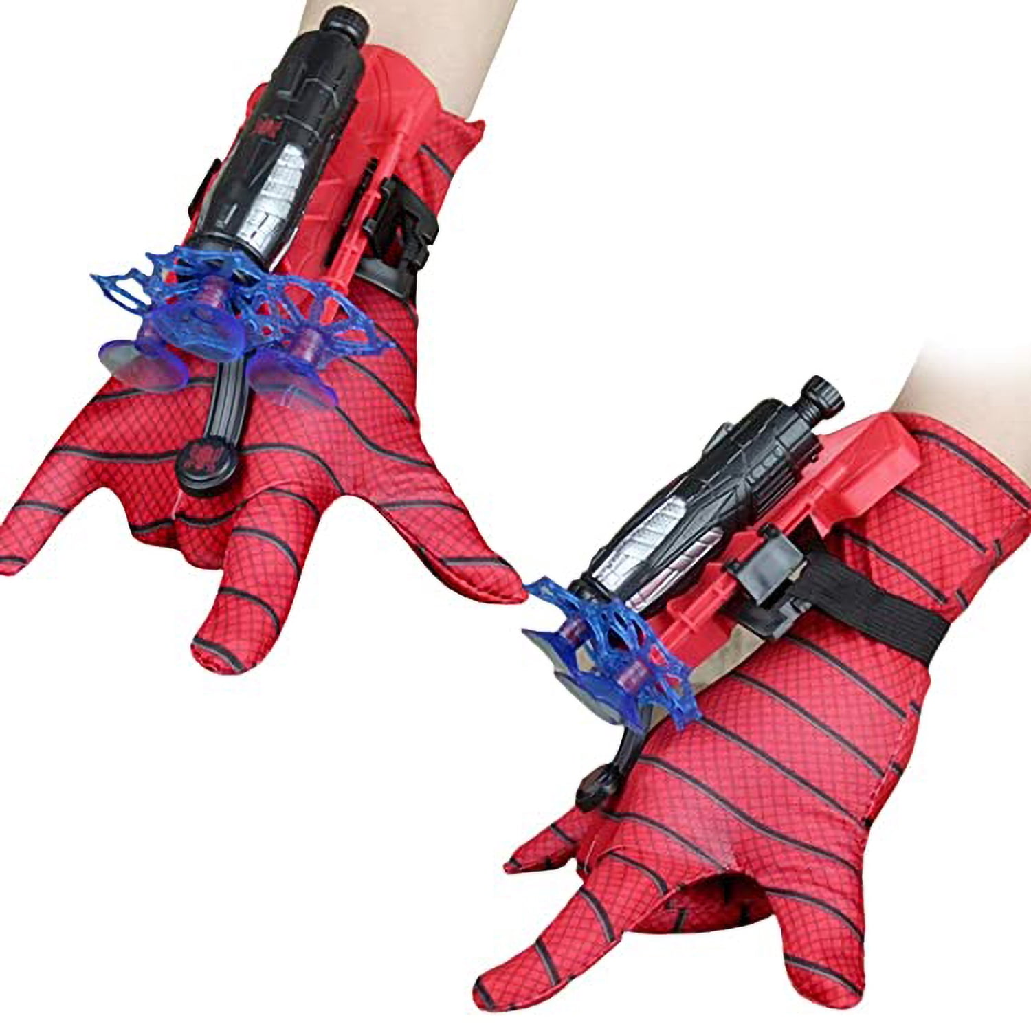 Kids Plastic Cosplay Glove Hero Launcher Wrist Toys Set Funny Kids Educational Toys AYily Launcher Gloves for Spider-Man