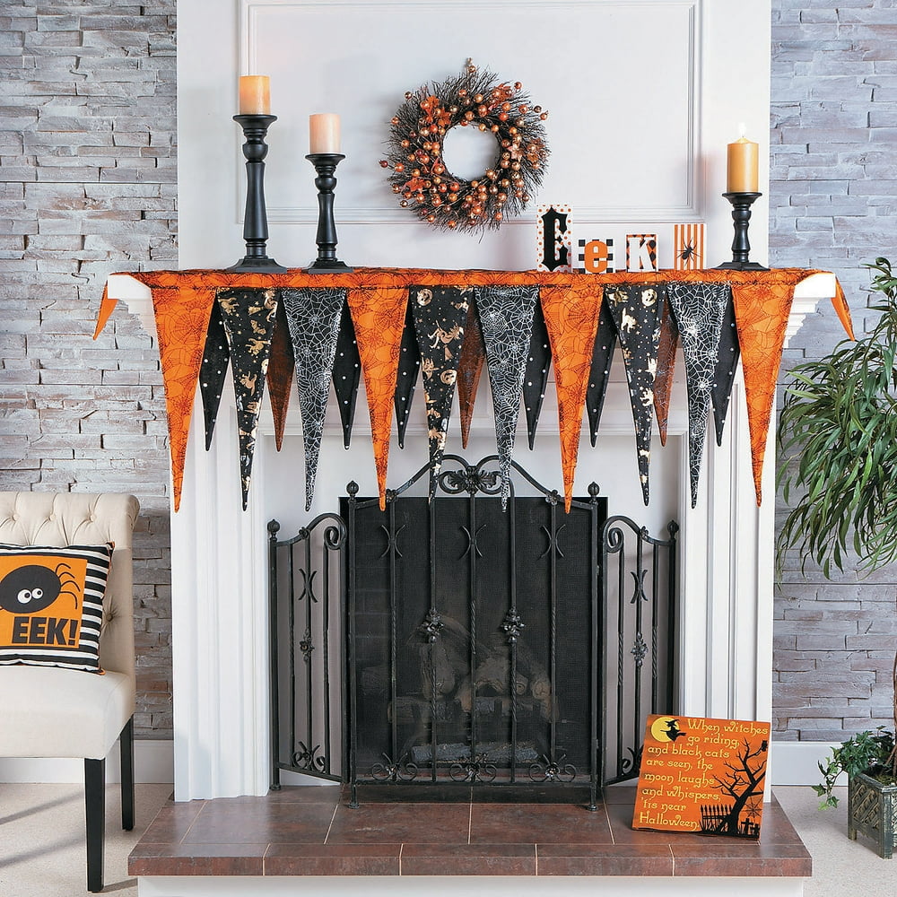 Halloween Mantel Scarf Home Decor 1 Piece