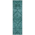 thumbnail image 2 of Addison Rugs Chantille Indoor/Outdoor Transitional Floral Teal Washable Runner Rug, 2'3" x 7'6", 2 of 6