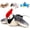 Woodpecker, variant on Flappy Fella Interactive Toy - Flappyfella Flying Bird Toy, Chargeable Flapping & Chirping Bird Cat Toys for Indoor Cats (Flamingo)