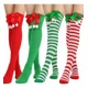 thumbnail image 1 of J 4 Pares De Calcetas Navideñas De Medias Largas Para Mujers, 1 of 8
