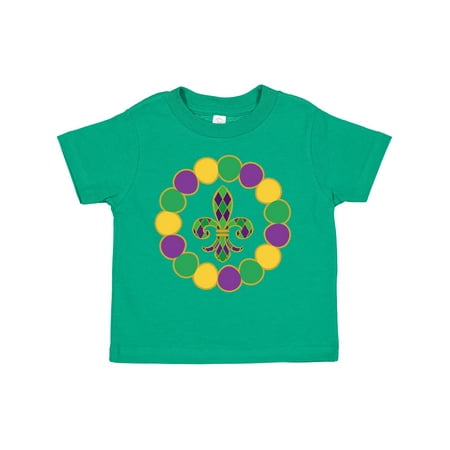 

Inktastic Mardi Gras Party Fleur De Lis Gift Toddler Boy or Toddler Girl T-Shirt