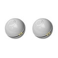 thumbnail image 1 of Becaristey USB Pet Ball Toys with LED Lights Color-Changing Automatic Entertainment Playset Exercise Accessories Gifts Gray 2Set, 1 of 6