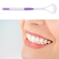 thumbnail image 4 of Cepillo de lengua Raspador de lengua antideslizante para adultos Herramienta de limpieza de lengua Kit dental, 4 of 8