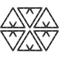 thumbnail image 3 of Yazoeia 6 Pcs Billiards Magic Ball Rack, Triangle Magic Rack, Magic Rack 8 9 10 Ball Billiards Triangle CJC912-205593, 3 of 9