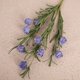 thumbnail image 5 of Flor artificial púrpura de mano para pared, decoraciones de pared de mano de flores artificiales, 5 of 8